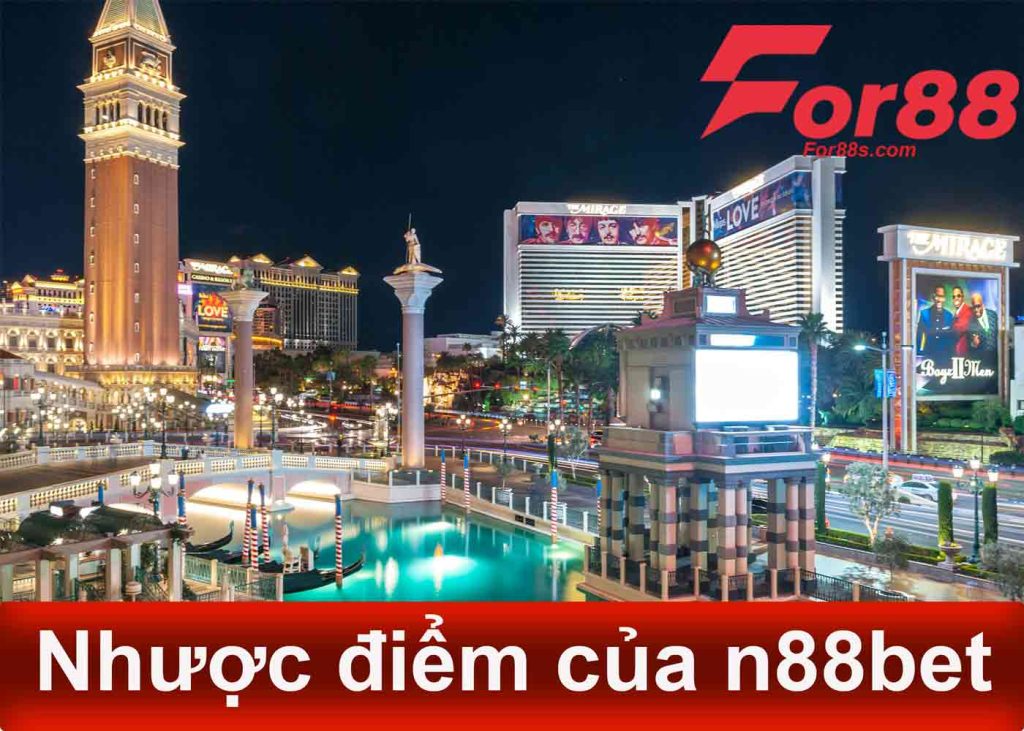 nhược điểm của n88bet