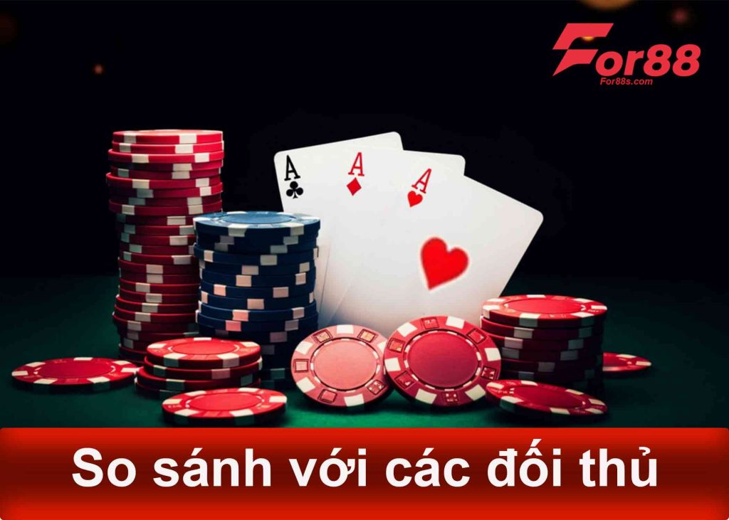 so sánh với các đối thủ